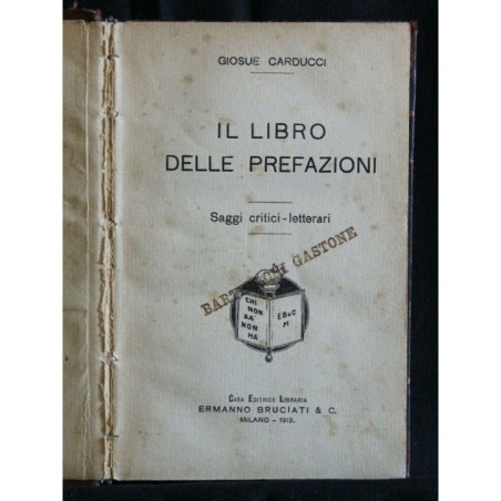 IL LIBRO DELLE PREFAZIONI