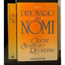 DIZIONARIO DEI NOMI ORIGINE SIGNIFICATO RICORRENZA
