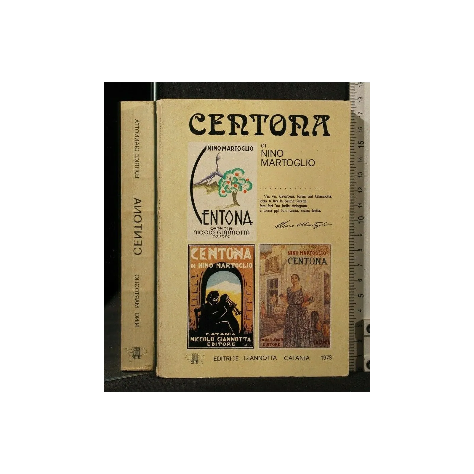 CENTONA RISTAMPA ANASTATICA