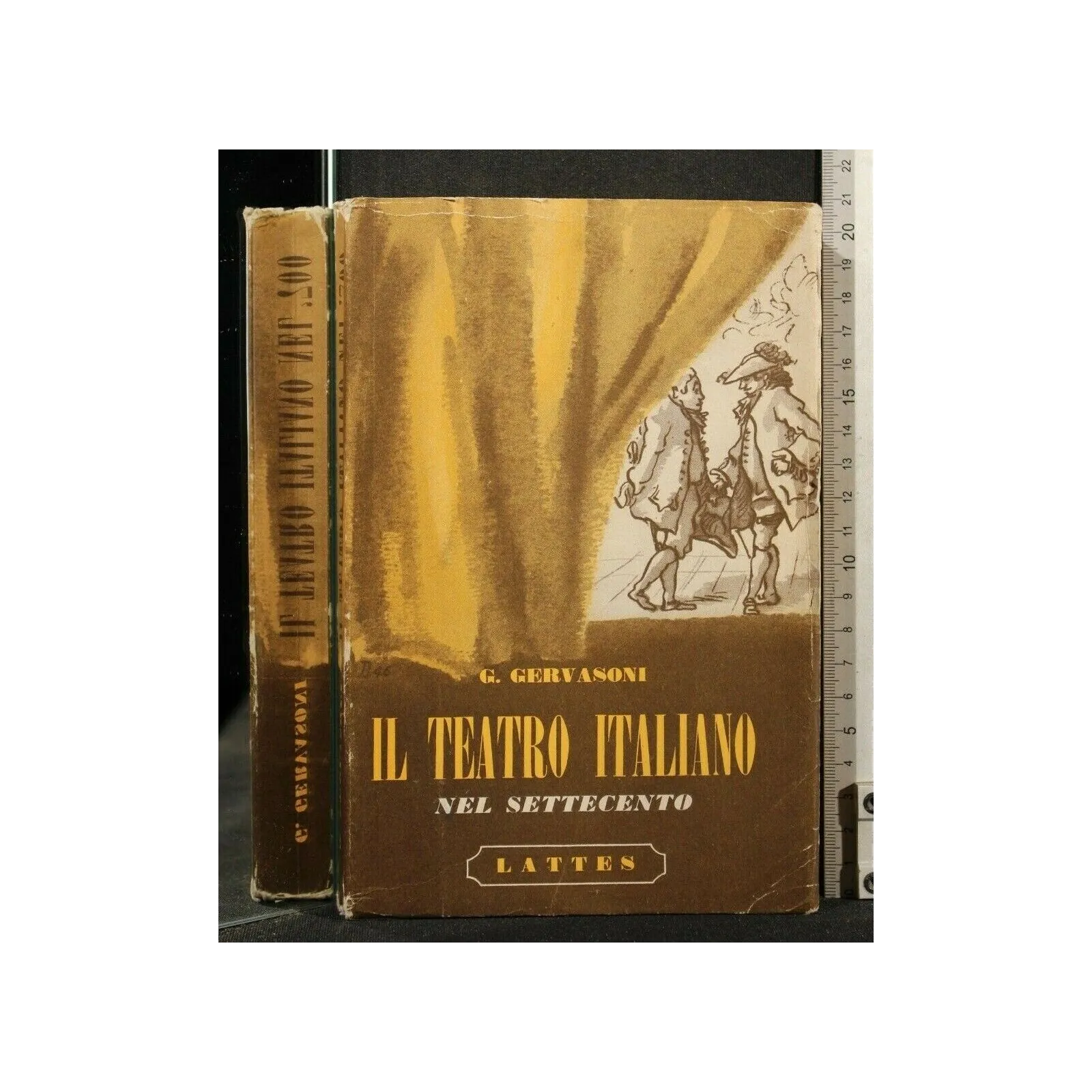 IL TEATRO ITALIANO NEL SETTECENTO. GERVASONI.