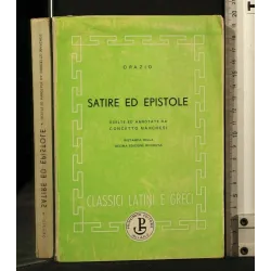 SATIRE ED EPISTOLE. ORAZIO. PRINCIPATO