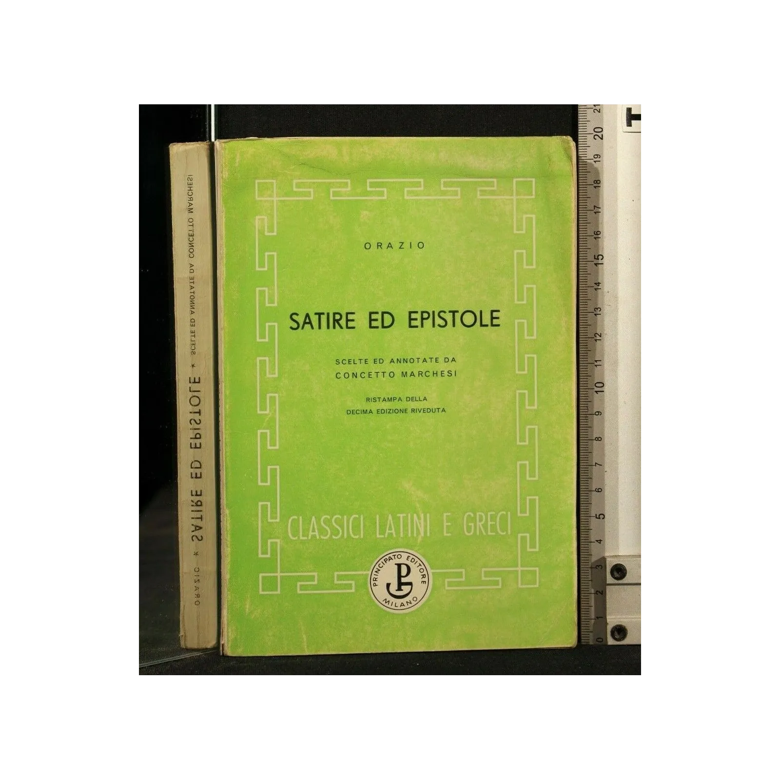 SATIRE ED EPISTOLE. ORAZIO. PRINCIPATO