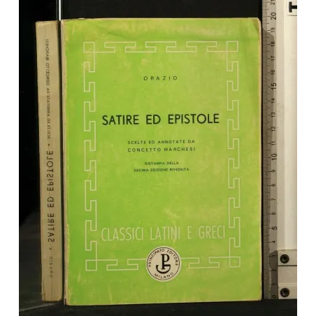 SATIRE ED EPISTOLE. ORAZIO. PRINCIPATO