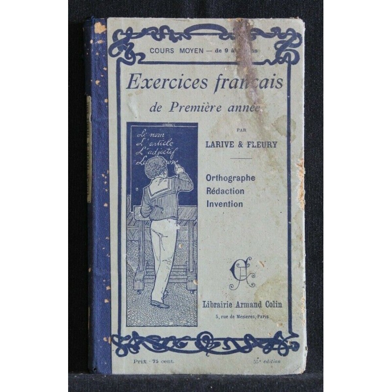 EXERCICES FRANCAIS DE PREMIERE ANNEE