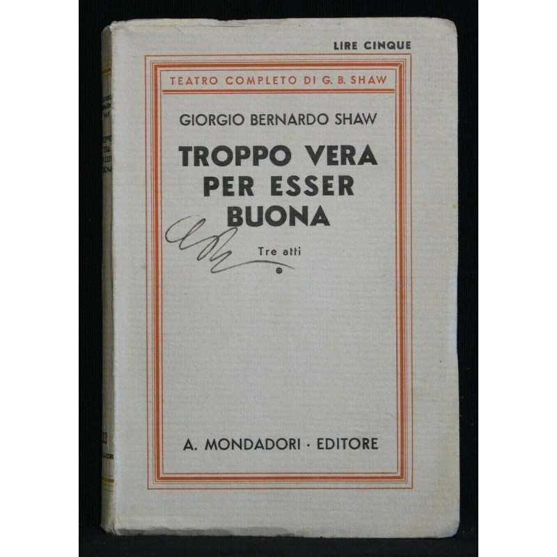 TROPPO VERA PER ESSER BUONA