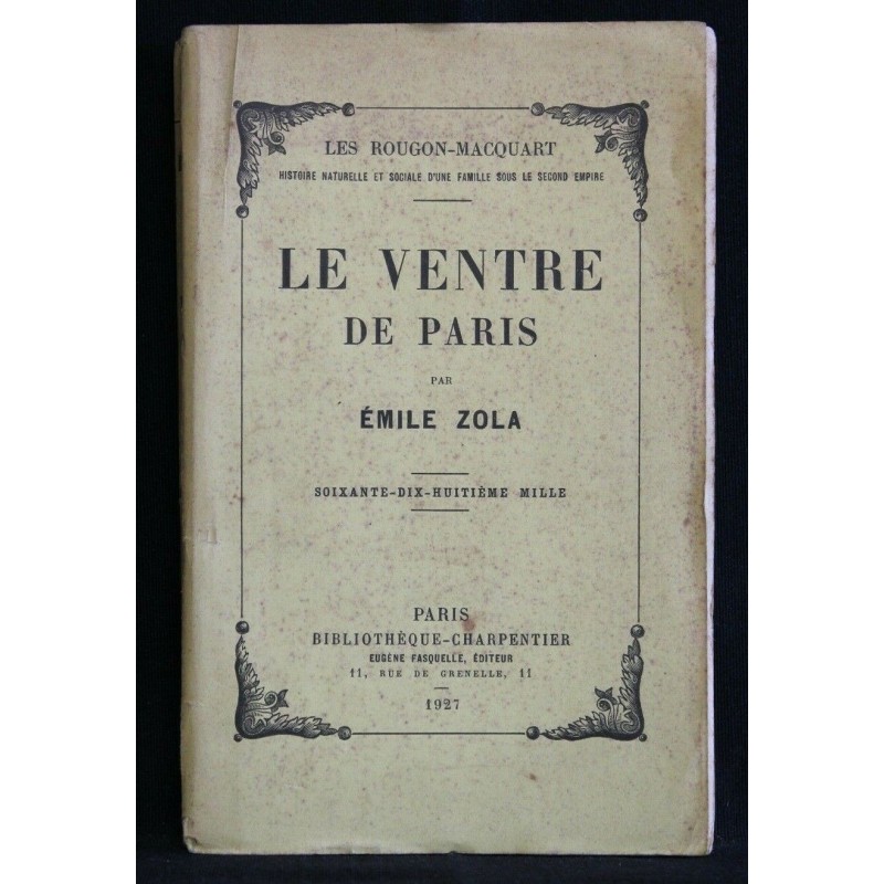 LE VENTRE DE PARIS