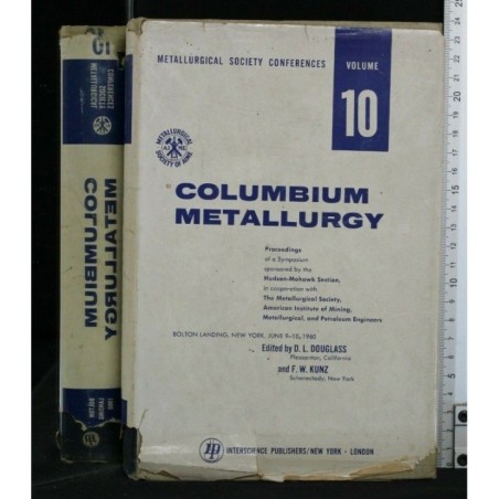 COLUMBIUM METALLURGY VOL. 10