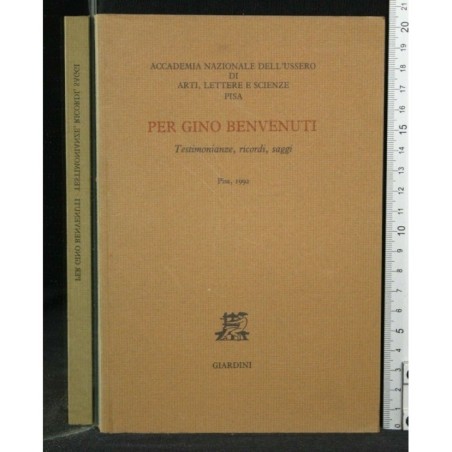 PER GINO BENVENUTI