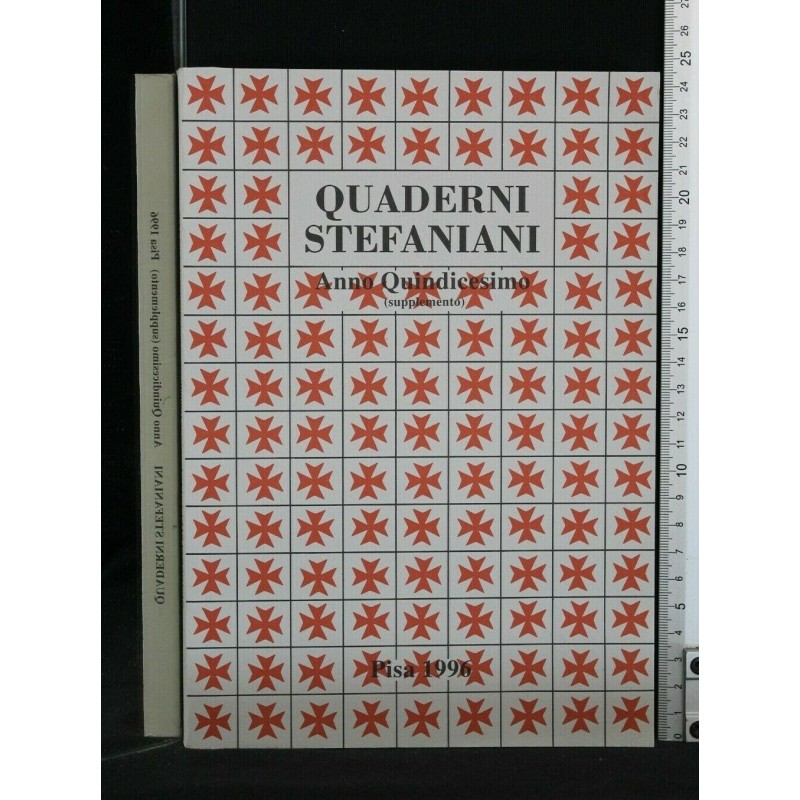 QUADERNI STEFANIANI ANNO QUINDICESIMO (SUPPLEMENTO)