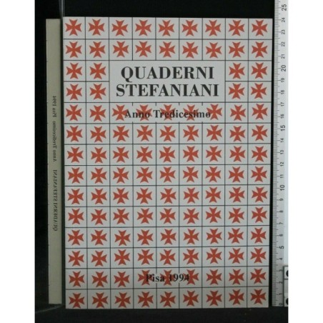 QUADERNI STEFANIANI ANNO TREDICESIMO