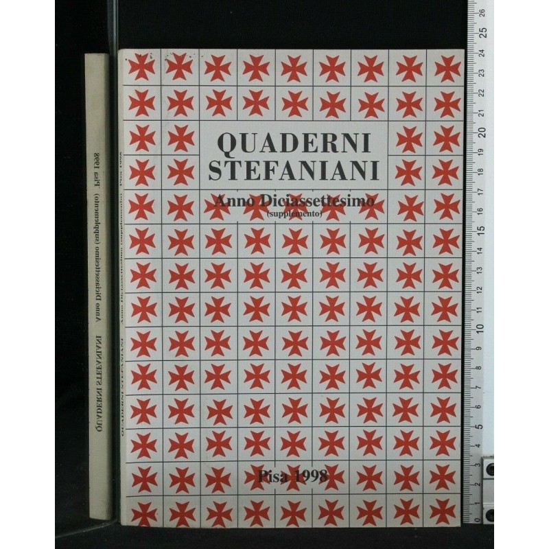 QUADERNI STEFANIANI ANNO DICIASSETTESIMO (SUPPLEMENTO)