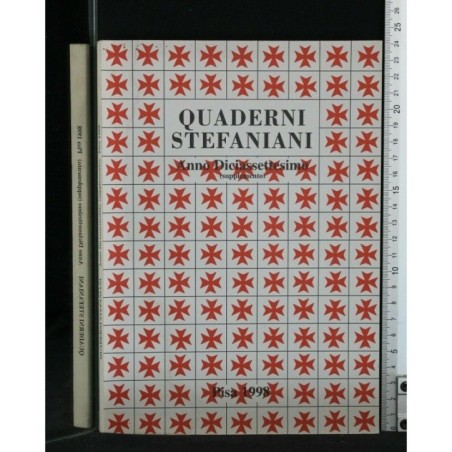 QUADERNI STEFANIANI ANNO DICIASSETTESIMO (SUPPLEMENTO)