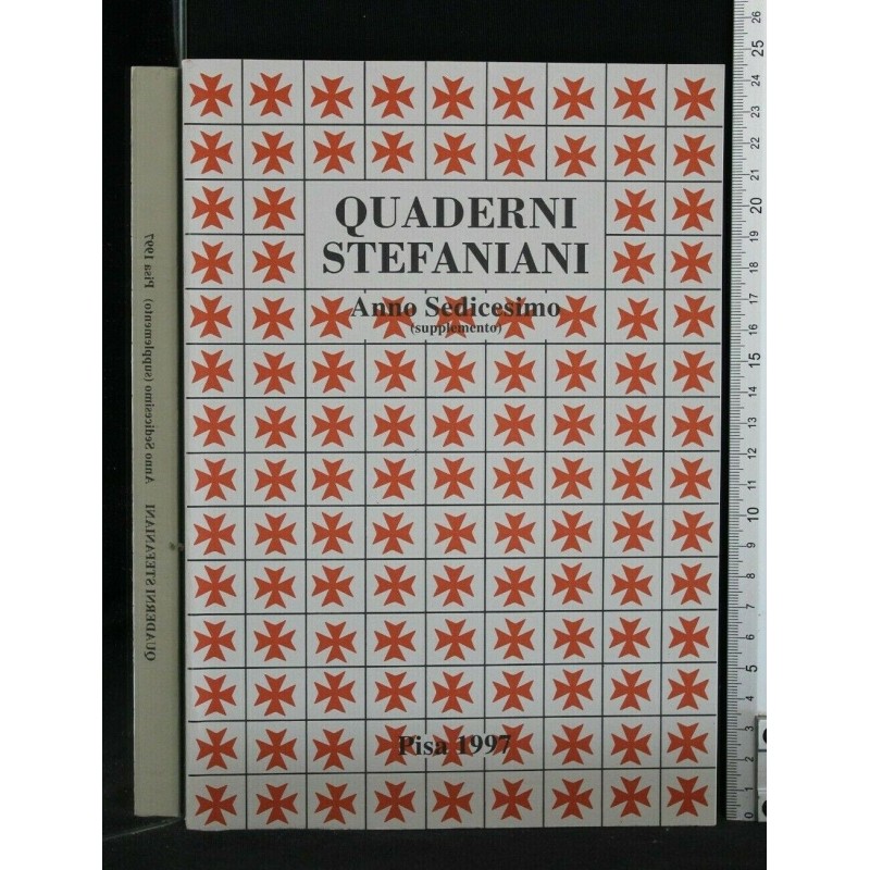 QUADERNI STEFANIANI ANNO SEDICESIMO (SUPPLEMENTO)