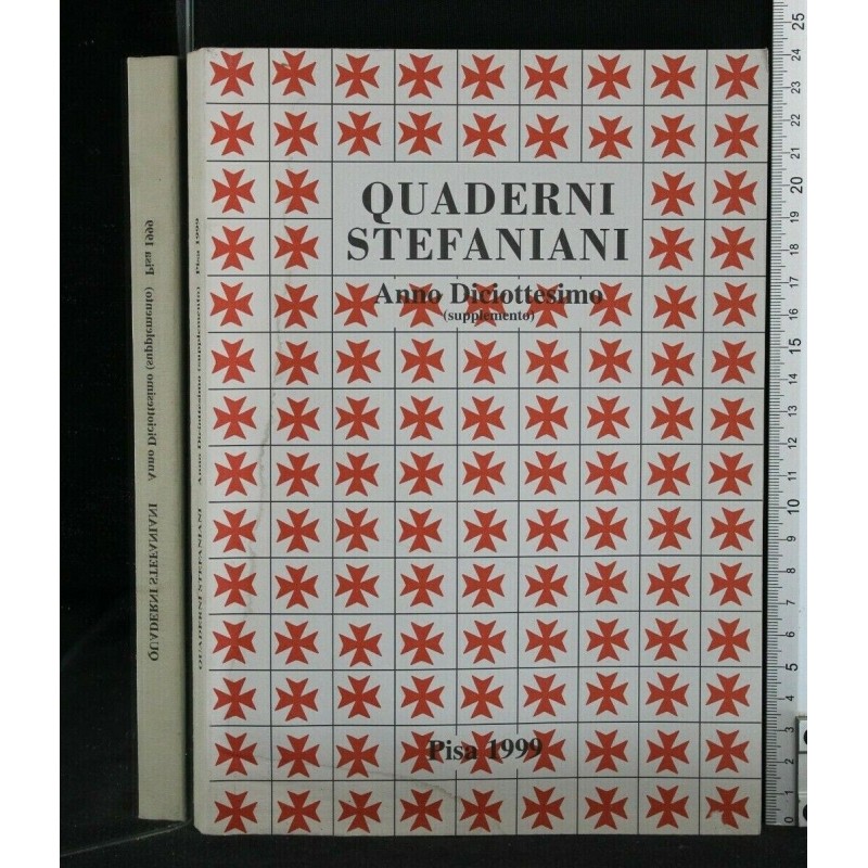 QUADERNI STEFANIANI ANNO DICIOTTESIMO (SUPPLEMENTO)