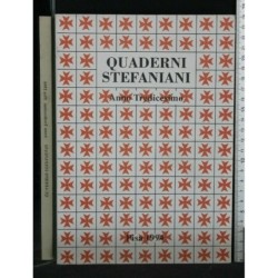QUADERNI STEFANIANI ANNO TREDICESIMO