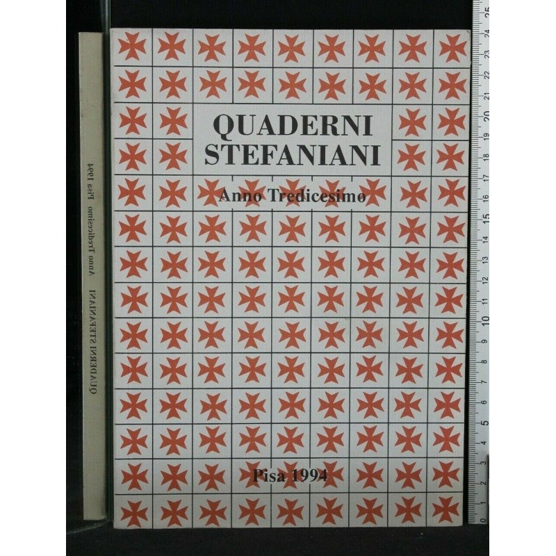 QUADERNI STEFANIANI ANNO TREDICESIMO