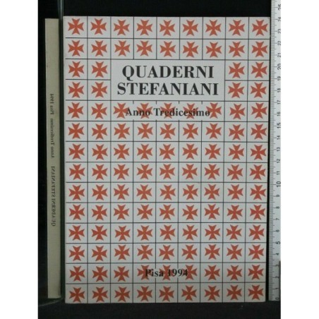 QUADERNI STEFANIANI ANNO TREDICESIMO