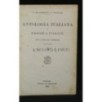 ANTOLOGIA ITALIANA DI PROSE E POESIE PER IL GINNASIO INFERIORE
