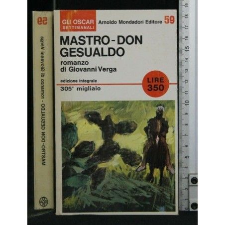 MASTRO-DON GESUALDO. GIOVANNI VERGA.