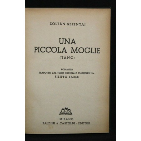 UNA PICCOLA MOGLIE
