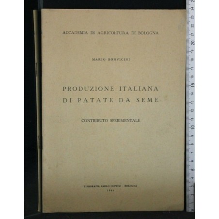 PRODUZIONE ITALIANA DI PATATE DA SEME