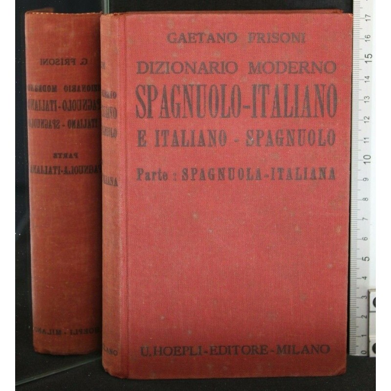 DIZIONARIO MODERNO SPAGNUOLO-ITALIANO E ITALIANO-SPAGNUOLO PART