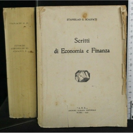 SCRITTI DI ECONOMIA E FINANZA