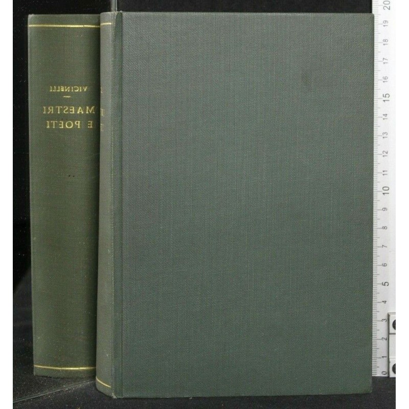MAESTRI E POETI DELLA LETTERATURA ITALIANA