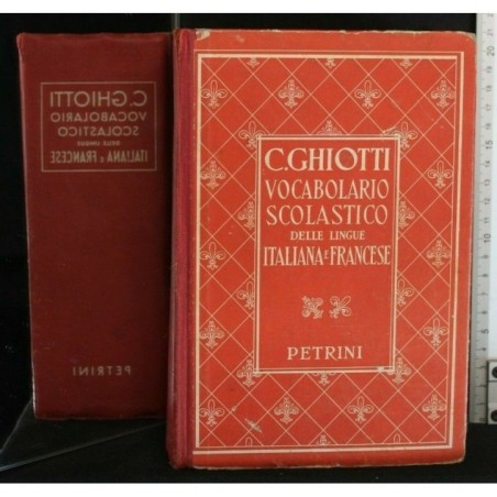 VOCABOLARIO SCOLASTICO DELLE LINGUE ITALIANA E FRANCESE