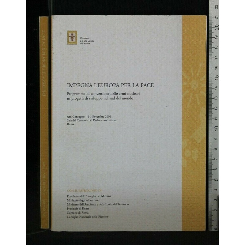 IMPEGNA L'EUROPA PER LA PACE