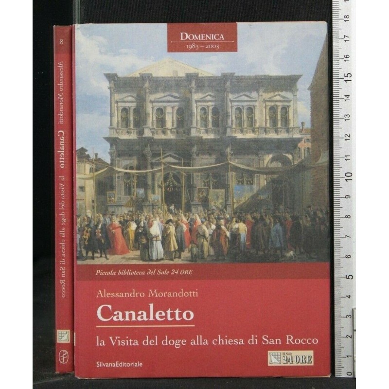 CANALETTO LA VISITA DEL DOGE ALLA CHIESA DI SAN ROCCO