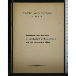 RELAZIONE DEL DIRETTIVO E CONCLUSIONI DELL'ASSEMBLEA DEL 10