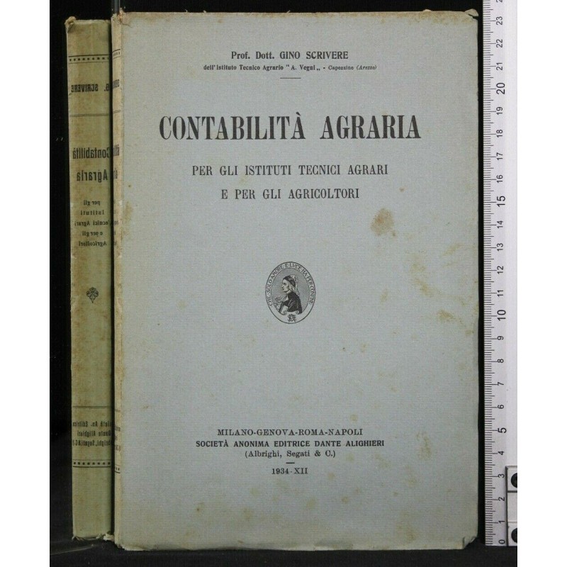 CONTABILITA' AGRARIA