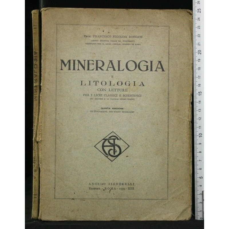 MINERALOGIA E LITOLOGIA