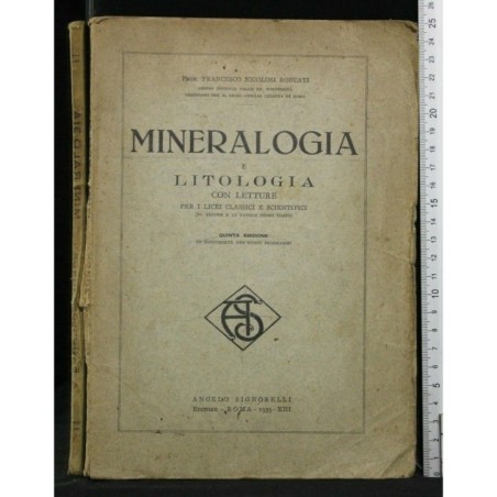 MINERALOGIA E LITOLOGIA