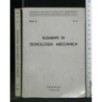ELEMENTI DI TECNOLOGIA MECCANICA