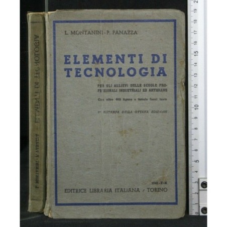 ELEMENTI DI TECNOLOGIA