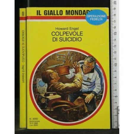 GIALLO MONDADORI COLPEVOLE DI SUICIDIO