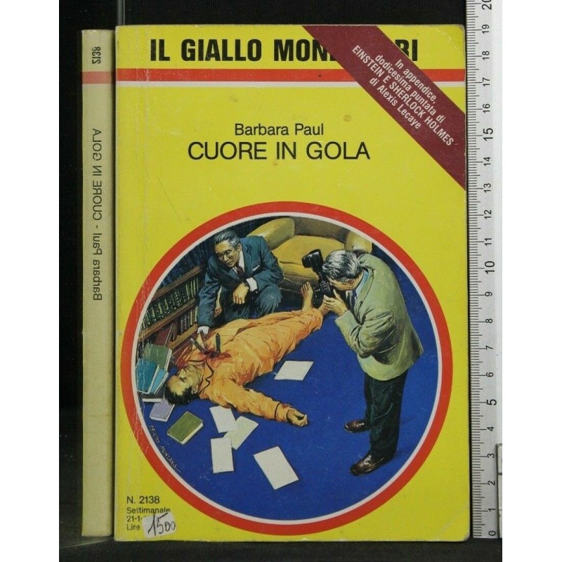 GIALLO MONDADORI CUORE IN GOLA