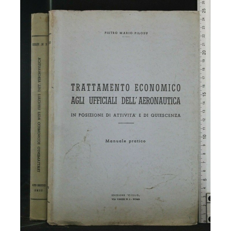 TRATTAMENTO ECONOMICO AGLI UFFICIALI DELL'AERONAUTICA, IN