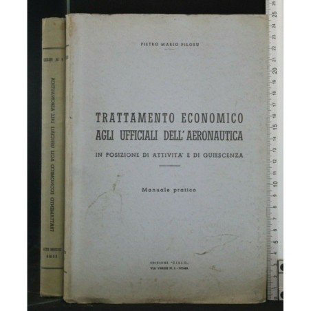 TRATTAMENTO ECONOMICO AGLI UFFICIALI DELL'AERONAUTICA, IN