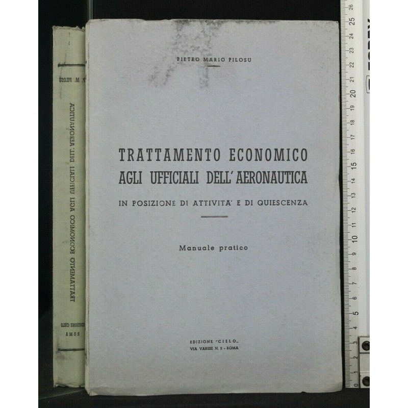 TRATTAMENTO ECONOMICO AGLI UFFICIALI DELL'AREONAUTICA