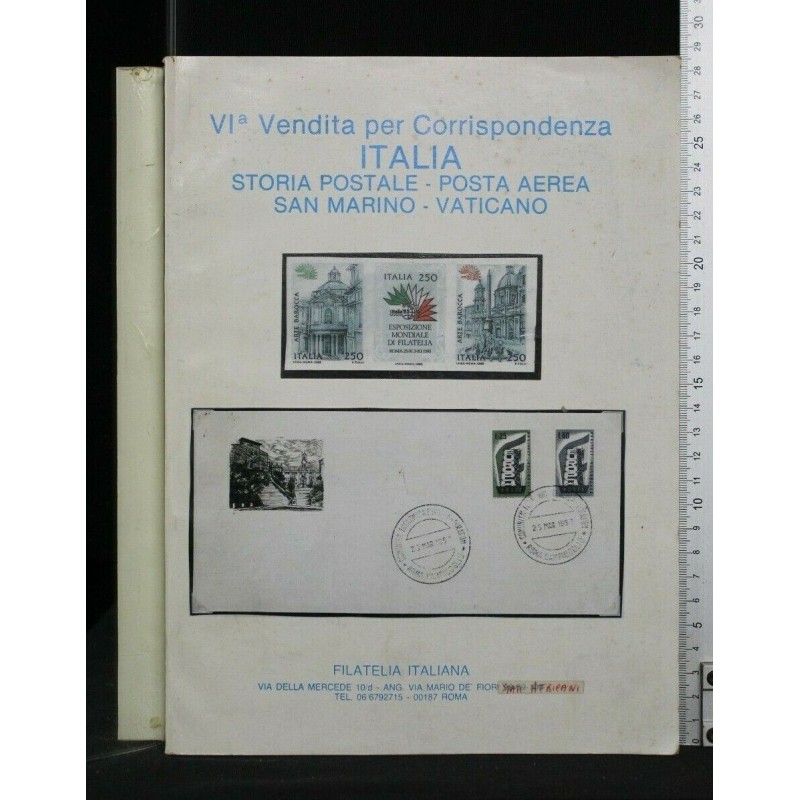 VI° VENDITA PER CORRISPONDENZA ITALIA STORIA POSTALE-POSTA AEREA