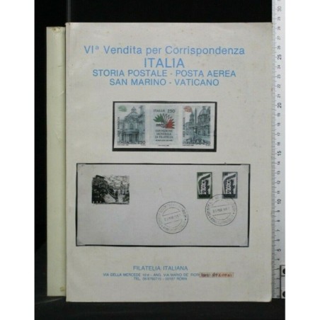 VI° VENDITA PER CORRISPONDENZA ITALIA STORIA POSTALE-POSTA AEREA
