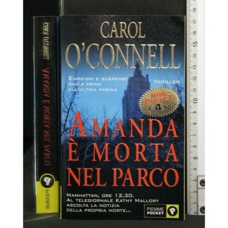AMANDA E' MORTA NEL PARCO