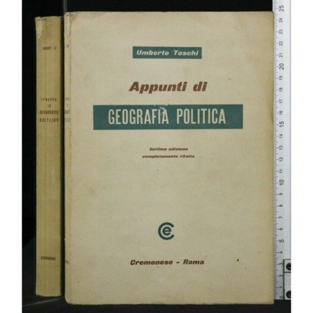 APPUNTI DI GEOGRAFIA POLITICA