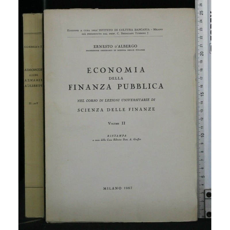 ECONOMIA DELLA FINANZA PUBBLICA NEL CORSO DI LEZIONI