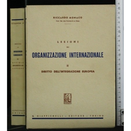 LEZIONI DI ORGANIZZAZIONE INTERNAZIONALE II DIRITTO