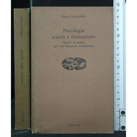PSICOLOGIA SCUOLA E FORMAZIONE