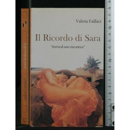 IL RICORDO DI SARA "STORIA DI UNA VITA ANTICA"